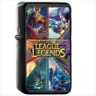 Video Game League Of Legends Oil Windproof Black Lighter Briquet Encendedor L1097