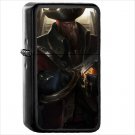 Video Game League Of Legends Oil Windproof Black Lighter Briquet Encendedor L1290