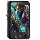 Video Game League Of Legends Oil Windproof Black Lighter Briquet Encendedor L1841
