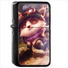 Video Game League Of Legends Oil Windproof Black Lighter Briquet Encendedor L2141