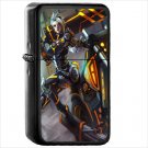 Video Game League Of Legends Oil Windproof Black Lighter Briquet Encendedor L2192