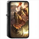 Video Game League Of Legends Oil Windproof Black Lighter Briquet Encendedor L2202