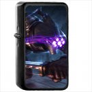 Video Game League Of Legends Oil Windproof Black Lighter Briquet Encendedor L2247