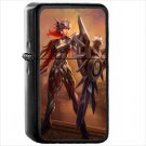 Video Game League Of Legends Oil Windproof Black Lighter Briquet Encendedor L2262