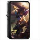 Video Game League Of Legends Oil Windproof Black Lighter Briquet Encendedor L2277