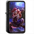 Video Game League Of Legends Oil Windproof Black Lighter Briquet Encendedor L2502