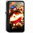 Video Game League Of Legends Oil Windproof Black Lighter Briquet Encendedor L2581