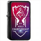 Video Game League Of Legends Oil Windproof Black Lighter Briquet Encendedor L2643