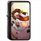 Video Game League Of Legends Oil Windproof Black Lighter Briquet Encendedor L2740