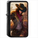 Video Game League Of Legends Oil Windproof Black Lighter Briquet Encendedor L2772