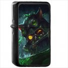 Video Game League Of Legends Oil Windproof Black Lighter Briquet Encendedor L2854