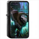 Video Game League Of Legends Oil Windproof Black Lighter Briquet Encendedor L2945