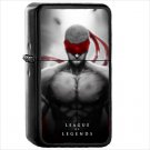 Video Game League Of Legends Oil Windproof Black Lighter Briquet Encendedor L3029
