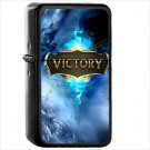 Video Game League Of Legends Oil Windproof Black Lighter Briquet Encendedor L3043