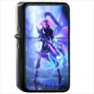 Video Game League Of Legends Oil Windproof Black Lighter Briquet Encendedor L3070