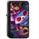 Video Game League Of Legends Oil Windproof Black Lighter Briquet Encendedor L3238