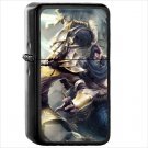 Video Game League Of Legends Oil Windproof Black Lighter Briquet Encendedor L3457