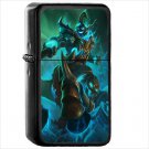 Video Game League Of Legends Oil Windproof Black Lighter Briquet Encendedor L3546