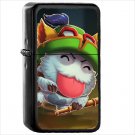 Video Game League Of Legends Oil Windproof Black Lighter Briquet Encendedor L3572