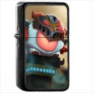 Video Game League Of Legends Oil Windproof Black Lighter Briquet Encendedor L3581