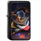 Video Game League Of Legends Oil Windproof Black Lighter Briquet Encendedor L3603