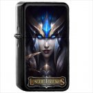 Video Game League Of Legends Oil Windproof Black Lighter Briquet Encendedor L3604