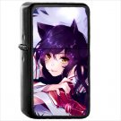 Video Game League Of Legends Oil Windproof Black Lighter Briquet Encendedor L3606