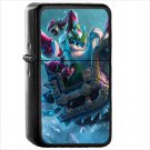 Video Game League Of Legends Oil Windproof Black Lighter Briquet Encendedor L3627