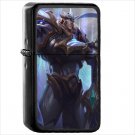 Video Game League Of Legends Oil Windproof Black Lighter Briquet Encendedor L3631