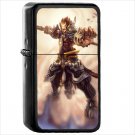 Video Game League Of Legends Oil Windproof Black Lighter Briquet Encendedor L3644