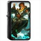 Video Game League Of Legends Oil Windproof Black Lighter Briquet Encendedor L3645
