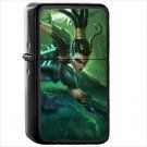 Video Game League Of Legends Oil Windproof Black Lighter Briquet Encendedor L3663