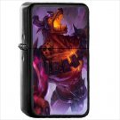 Video Game League Of Legends Oil Windproof Black Lighter Briquet Encendedor L3677