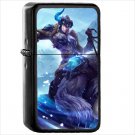 Video Game League Of Legends Oil Windproof Black Lighter Briquet Encendedor L3697