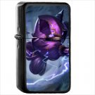 Video Game League Of Legends Oil Windproof Black Lighter Briquet Encendedor L3706