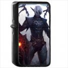 Video Game Lineage II Lineage Oil Windproof Black Lighter Briquet Encendedor L1951