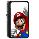 Video Game Mario Oil Windproof Black Lighter Briquet Encendedor L1862