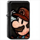 Video Game Mario Oil Windproof Black Lighter Briquet Encendedor L2808