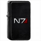 Video Game Mass Effect Oil Windproof Black Lighter Briquet Encendedor L1318