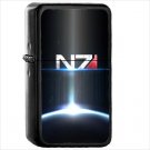 Video Game Mass Effect Oil Windproof Black Lighter Briquet Encendedor L1395