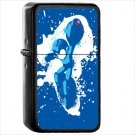 Video Game Mega Man 7 Japan Japanese - Oil Windproof Black Lighter Briquet Encendedor L1006