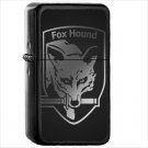 Video Game Metal Gear Oil Windproof Black Lighter Briquet Encendedor L1606