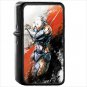 Video Game Metal Gear Oil Windproof Black Lighter Briquet Encendedor L2513