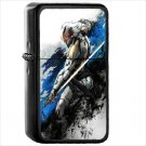 Video Game Metal Gear Oil Windproof Black Lighter Briquet Encendedor L2514