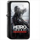 Video Game Metro 2033 Redux Metro Oil Windproof Black Lighter Briquet Encendedor L977