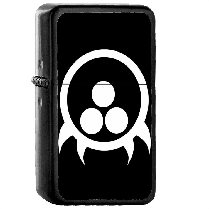 Video Game Metroid Oil Windproof Black Lighter Briquet Encendedor L2191