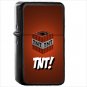 Video Game Minecraft Oil Windproof Black Lighter Briquet Encendedor L1082