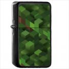 Video Game Minecraft Oil Windproof Black Lighter Briquet Encendedor L1084