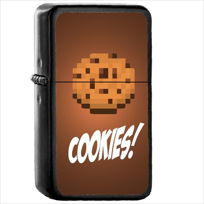 Video Game Minecraft Oil Windproof Black Lighter Briquet Encendedor L1217
