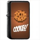 Video Game Minecraft Oil Windproof Black Lighter Briquet Encendedor L1217
